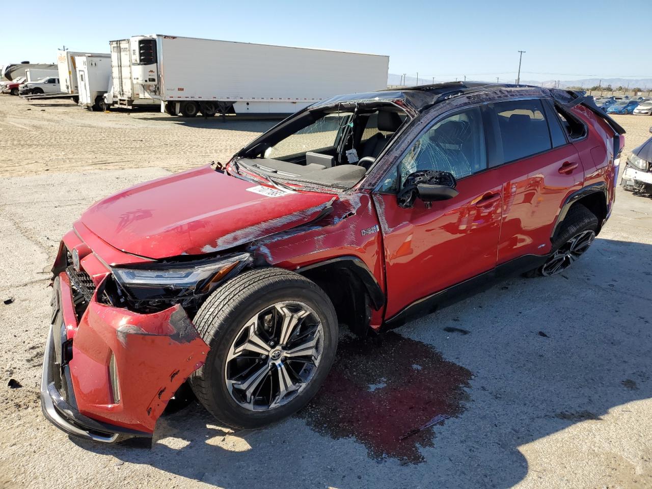 Image 1 of 2023 TOYOTA RAV4 PRIME XSE 2023 with VIN JTMEB3FV9PD127661