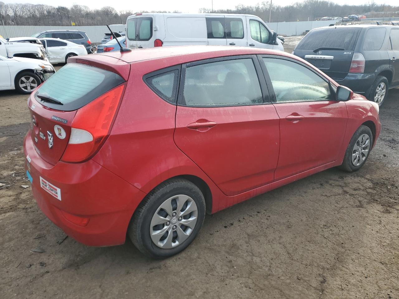 Изображение 3 2017 HYUNDAI ACCENT SE 2017 с VIN KMHCT5AE4HU300930