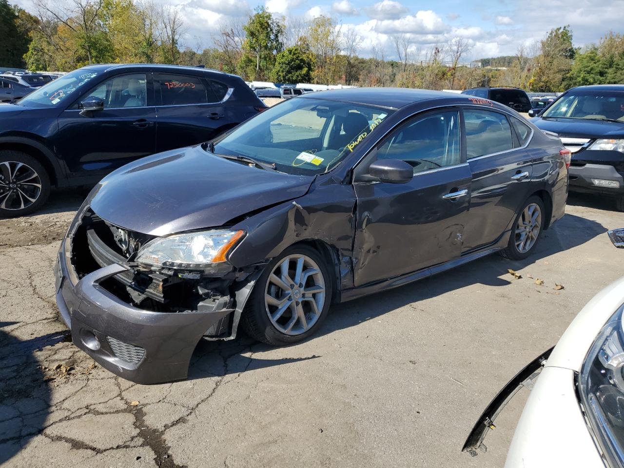 Image 1 of 2013 NISSAN SENTRA S 2013 with VIN 3N1AB7AP4DL615830