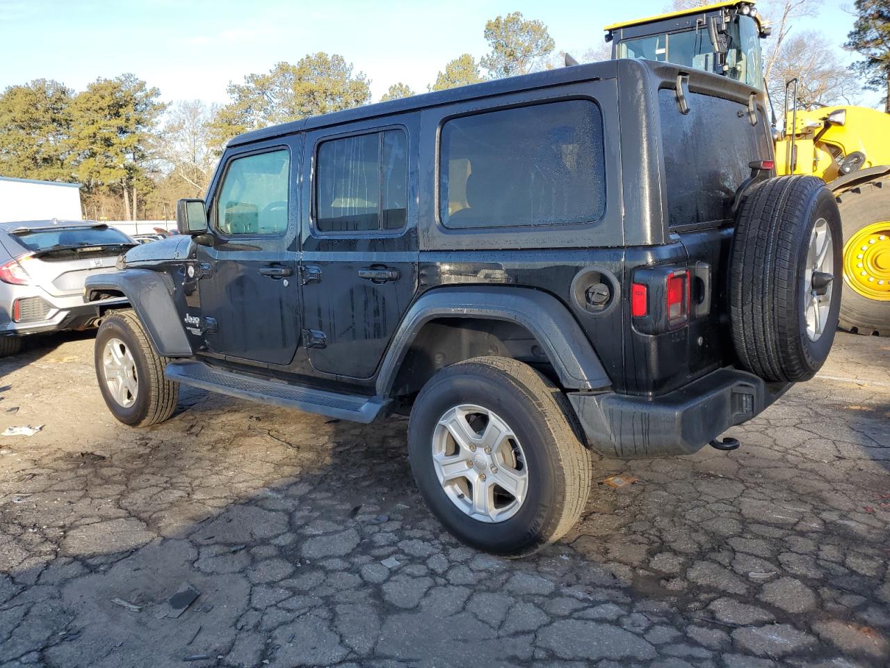 Изображение 2 2019 JEEP WRANGLER UNLIMITED SPORT 2019 с VIN 1C4HJXDN6KW575363