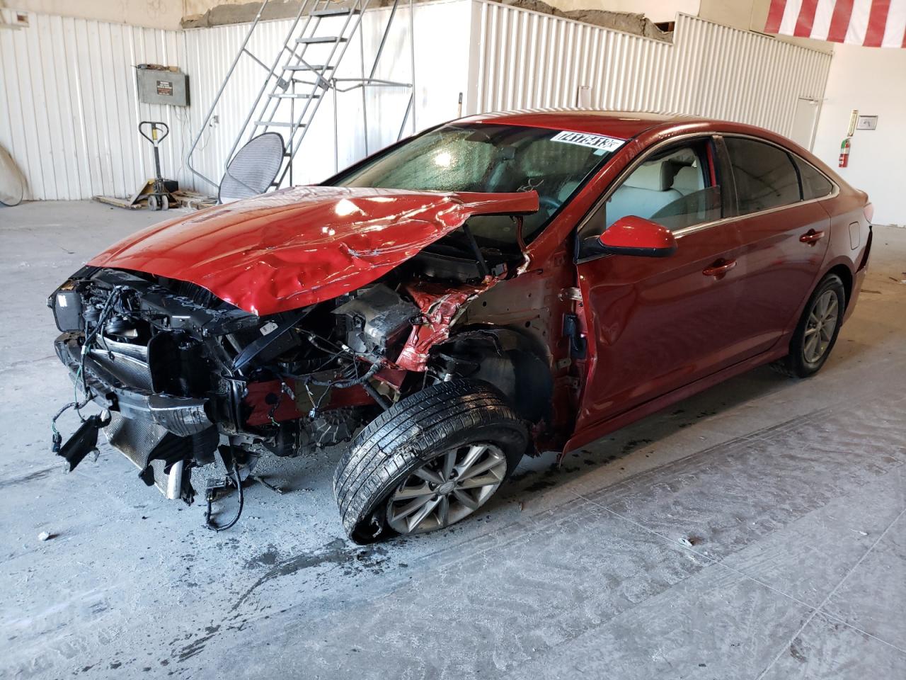 Изображение 1 2019 HYUNDAI SONATA SE 2019 с VIN 5NPE24AF8KH746650