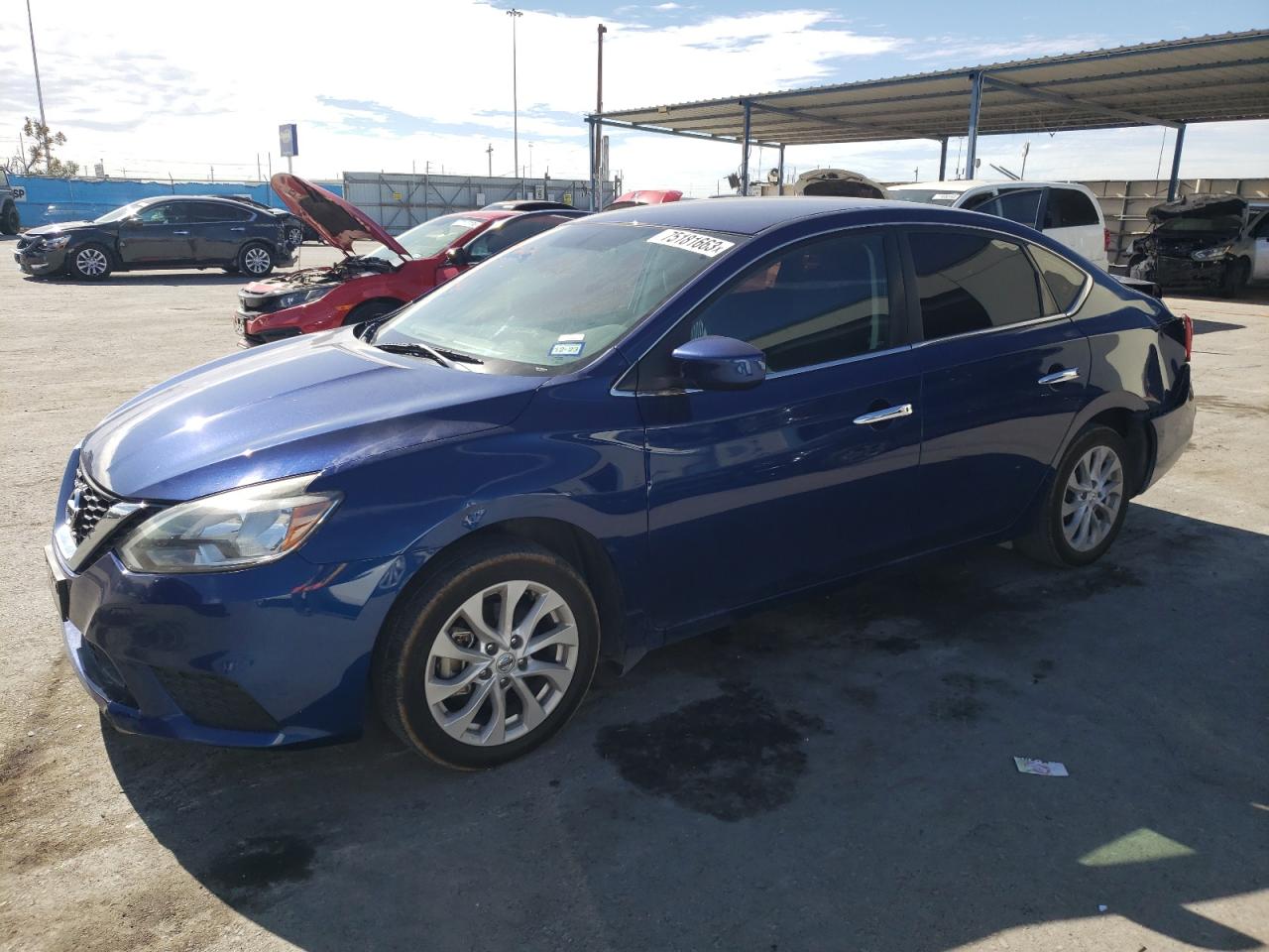 Изображение 1 2019 NISSAN SENTRA S 2019 с VIN 3N1AB7AP0KY332311