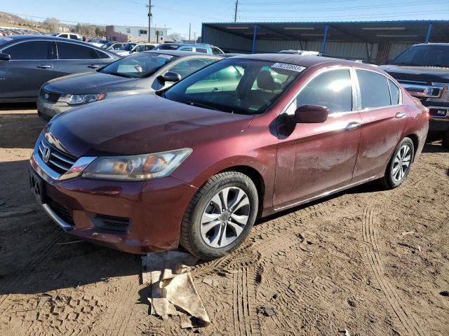 Изображение 1 2014 HONDA ACCORD LX 2014 с VIN 1HGCR2F31EA169480