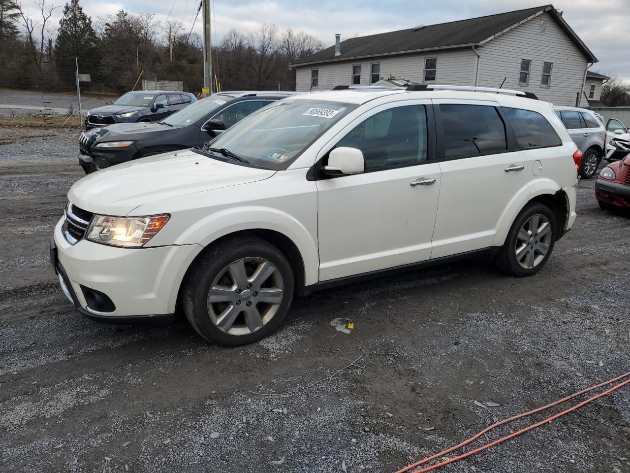Image 1 of 2014 DODGE JOURNEY LIMITED 2014 with VIN 3C4PDDDG4ET119763