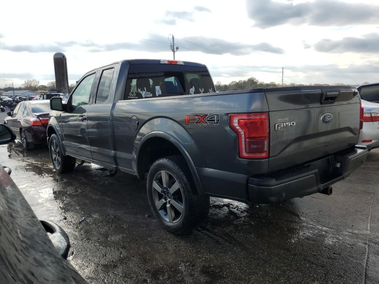 Image 2 of 2017 FORD F150 SUPER CAB 2017 with VIN 1FTFX1EF9HFA81226