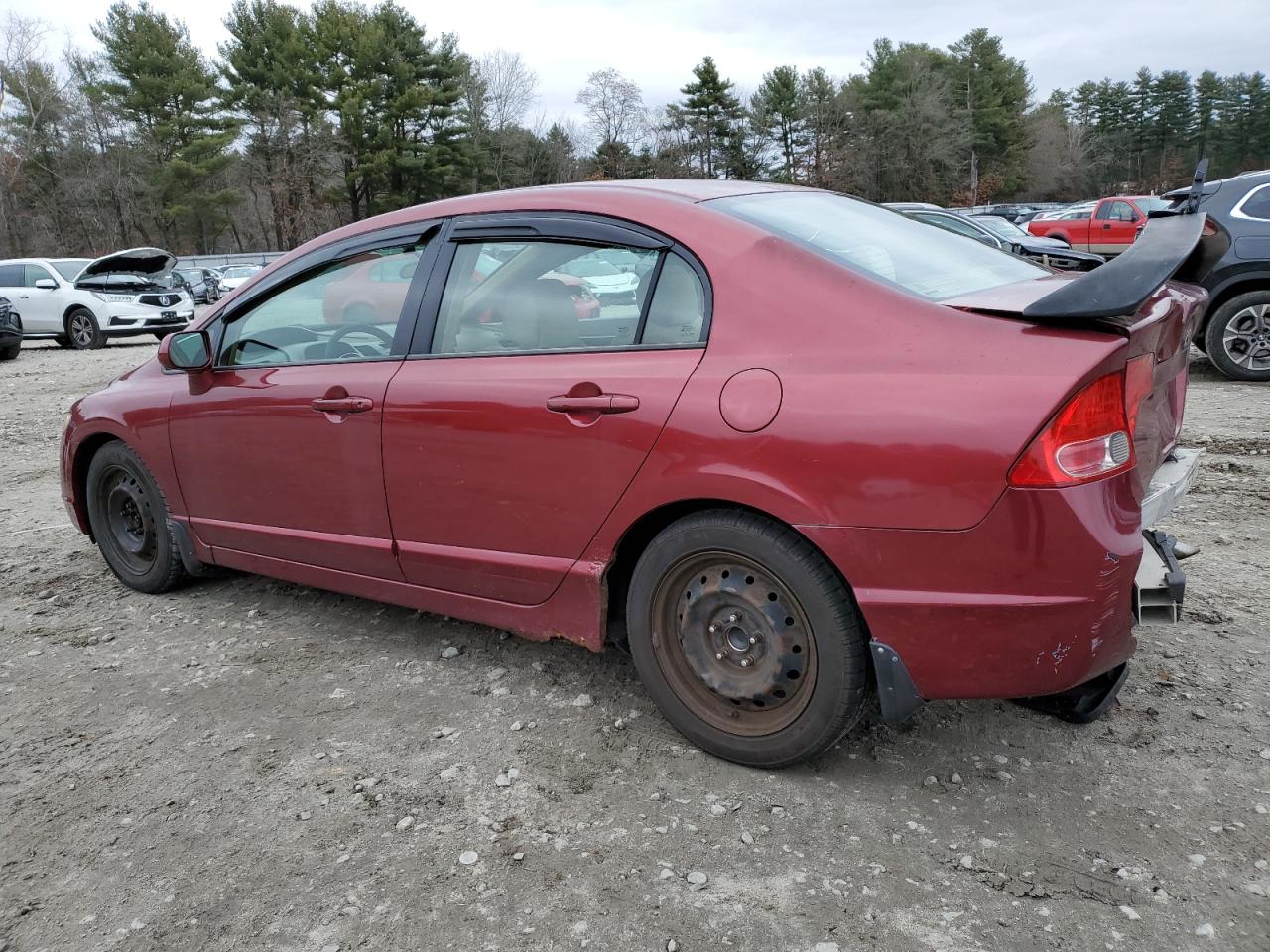 Image 2 of 2007 HONDA CIVIC EX 2007 with VIN 2HGFA15807H501490