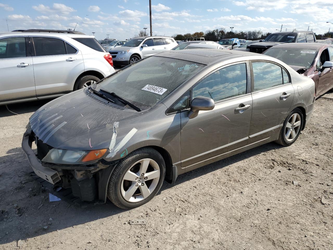 Изображение 1 2008 HONDA CIVIC EX 2008 с VIN 1HGFA15878L020320