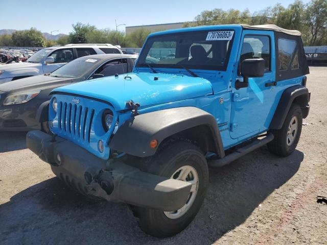 Image 1 of 2017 JEEP WRANGLER SPORT 2017 with VIN 1C4AJWAG3HL608332