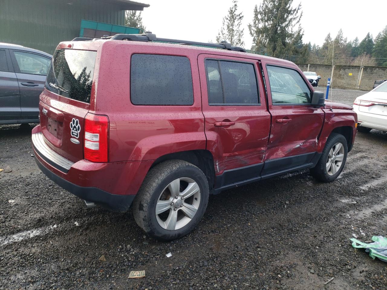 Obraz 3 z 2015 JEEP PATRIOT LATITUDE 2015 z VIN 1C4NJRFB5FD308072