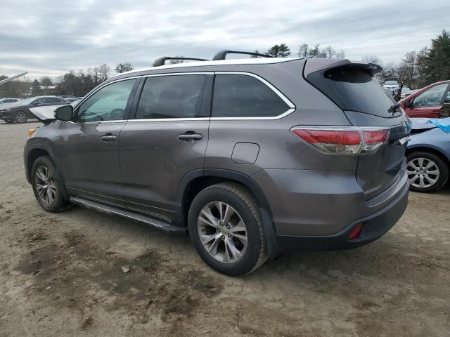 Obraz 2 z 2014 TOYOTA HIGHLANDER XLE 2014 z VIN 5TDJKRFH1ES013215