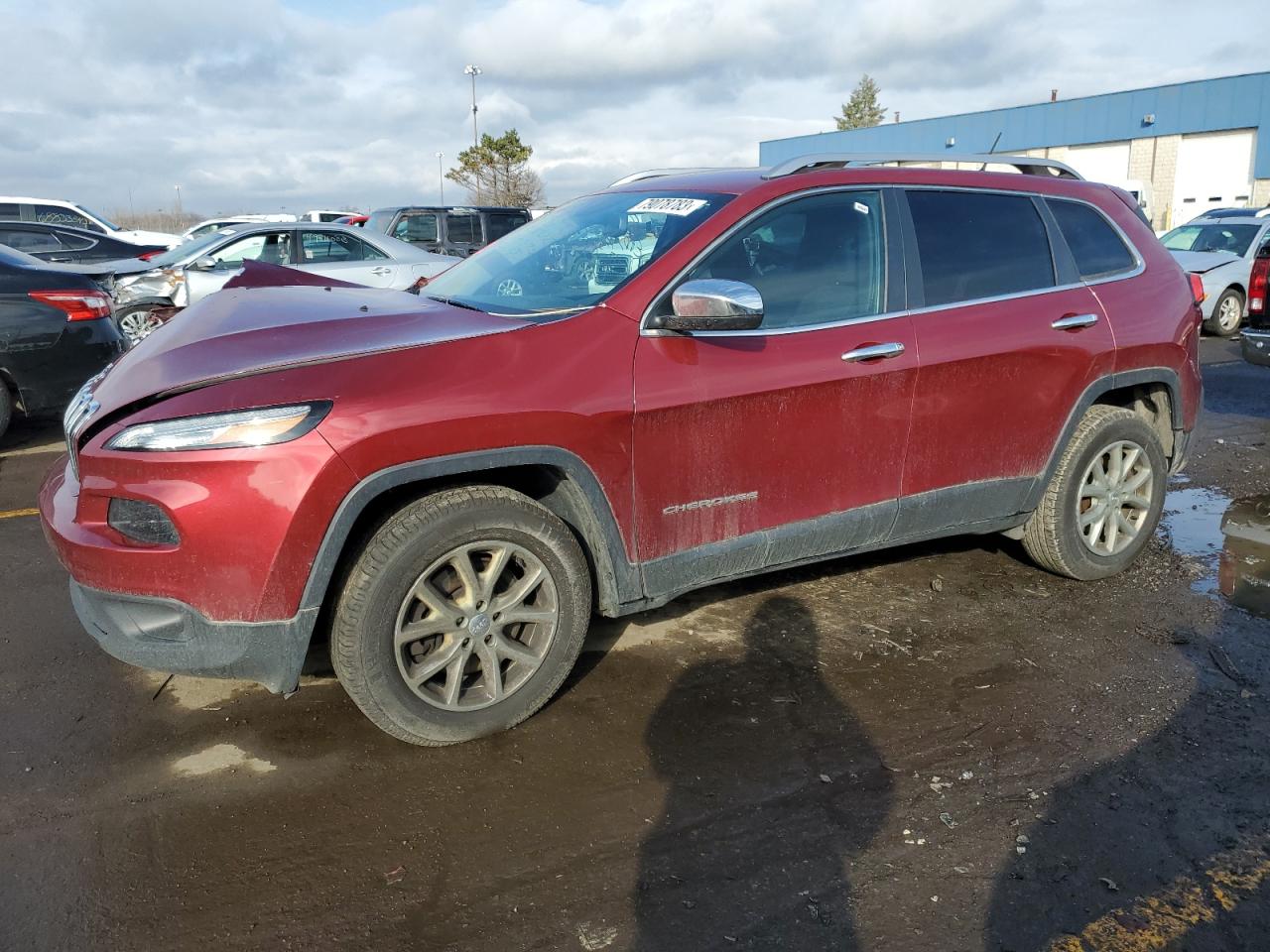 Image 1 of 2016 JEEP CHEROKEE LATITUDE 2016 with VIN 1C4PJMCS4GW103767