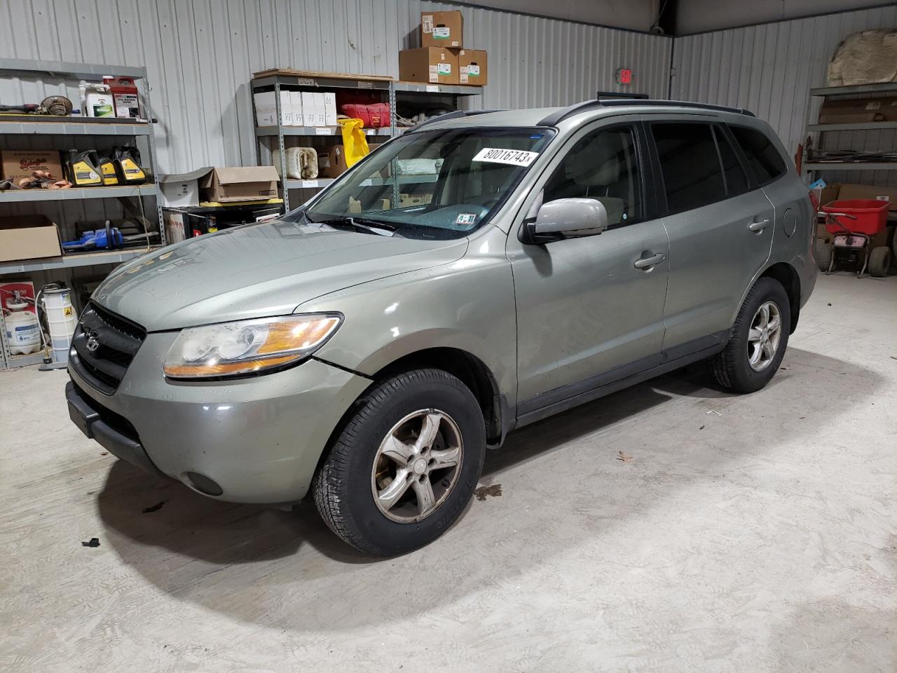 Изображение 1 2008 HYUNDAI SANTA FE GLS 2008 с VIN 5NMSG13D38H151919