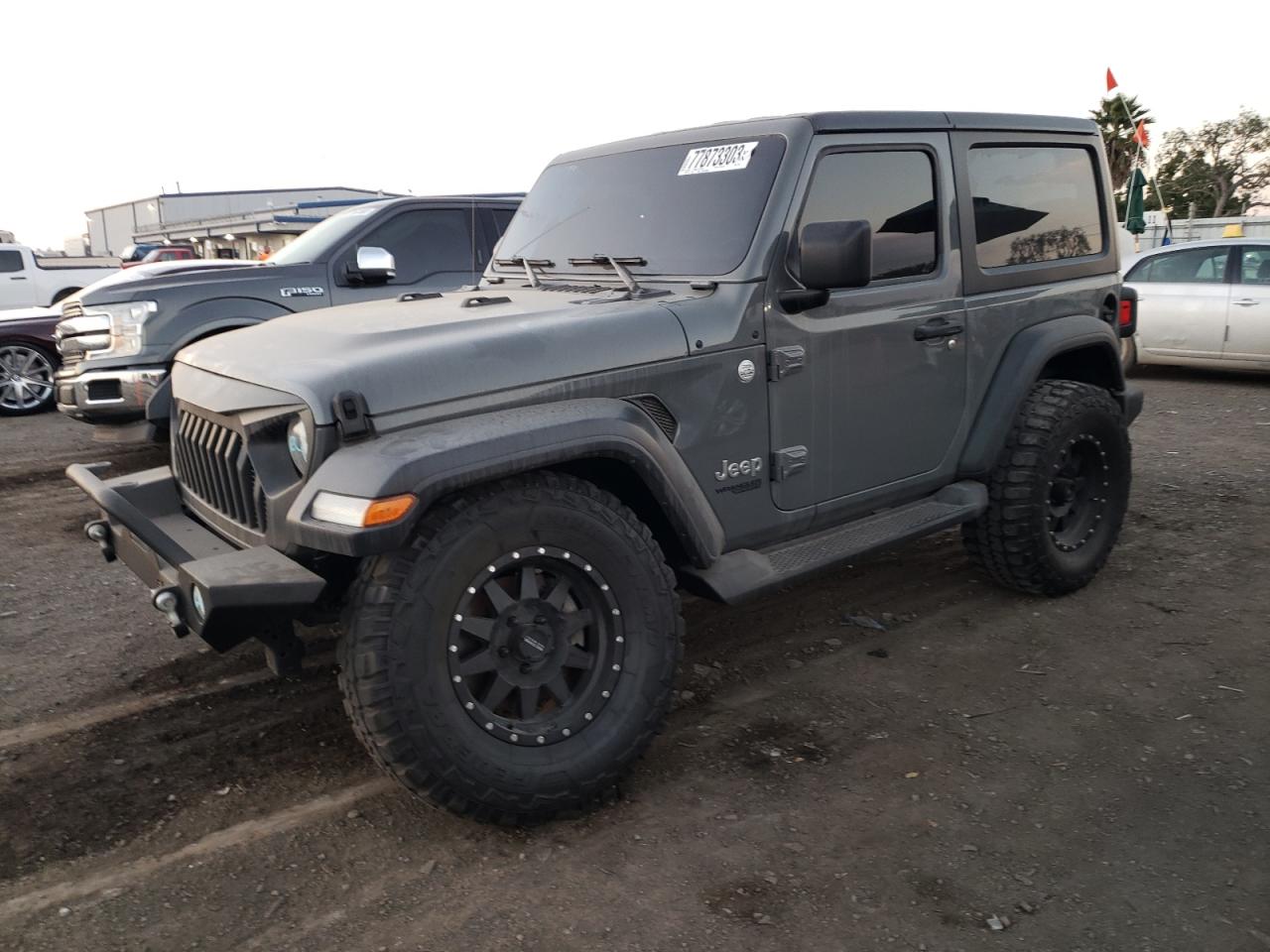 Image 1 of 2020 JEEP WRANGLER SPORT 2020 with VIN 1C4GJXAN1LW136136