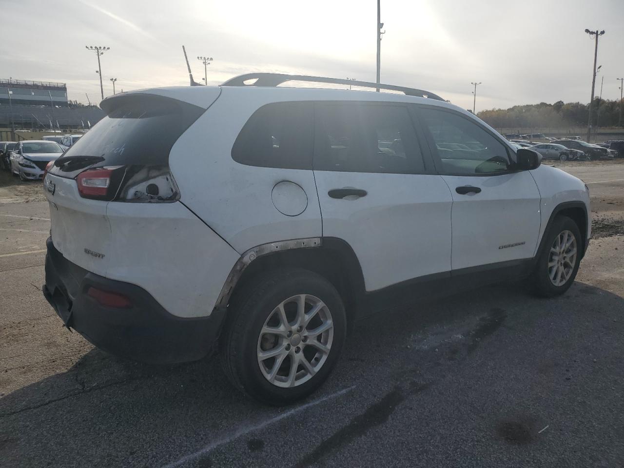 Image 3 of 2017 JEEP CHEROKEE SPORT 2017 with VIN 1C4PJLABXHW507753