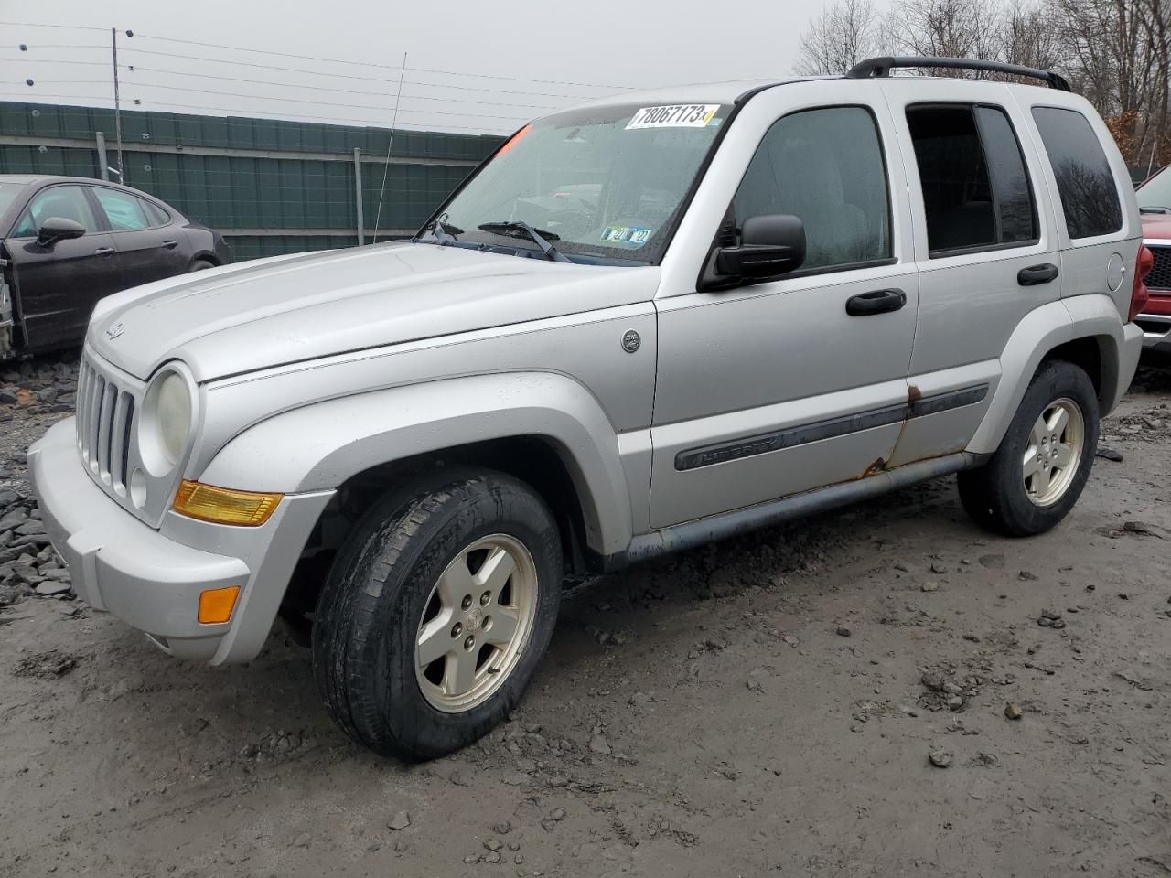 Image 1 of 2007 JEEP LIBERTY SPORT 2007 with VIN 1J4GL48K77W657544