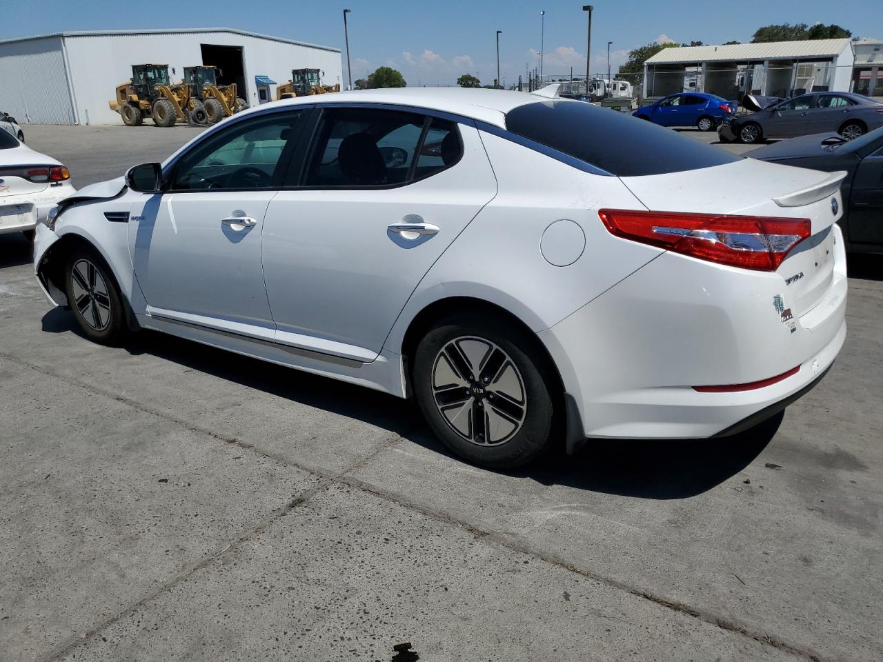 Image 2 of 2013 KIA OPTIMA HYBRID 2013 with VIN KNAGM4AD7D5053943
