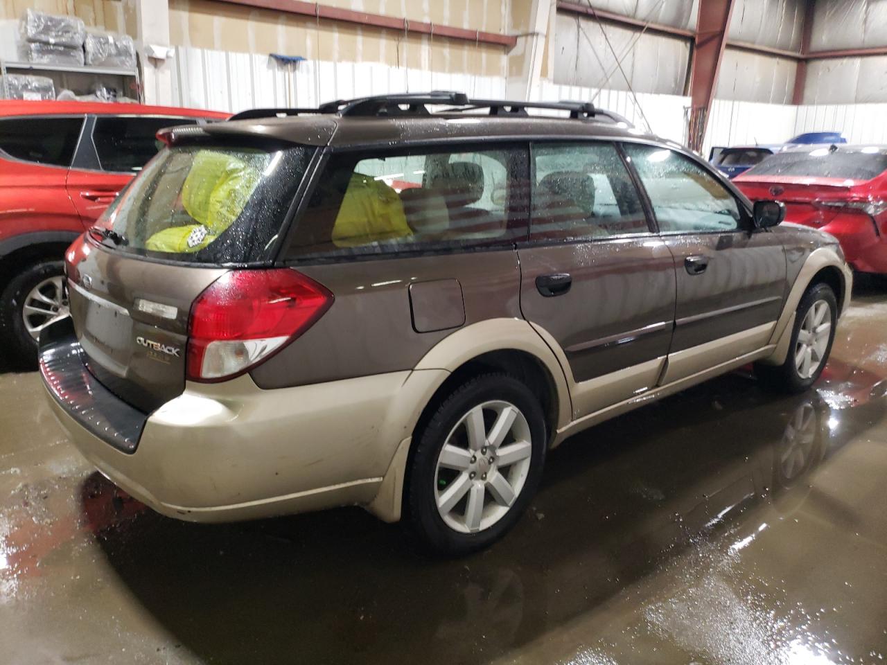 Изображение 3 2008 SUBARU OUTBACK 2.5I 2008 с VIN 4S4BP61CX87345227