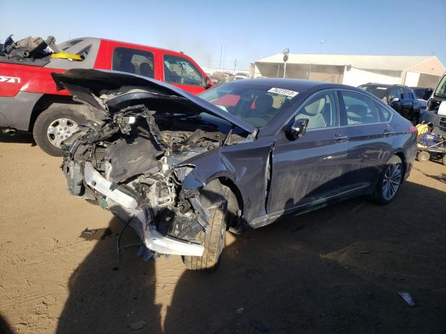 Image 1 of 2017 GENESIS G80 BASE 2017 with VIN KMHGN4JE7HU191661