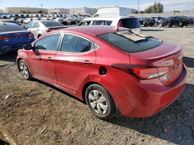 Image 2 of 2016 HYUNDAI ELANTRA SE 2016 with VIN KMHDH4AE4GU483065