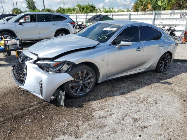 Image 1 of 2021 LEXUS IS 350 F-SPORT 2021 with VIN JTHGZ1B20M5044581