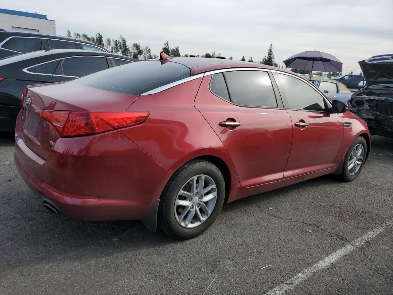 Image 3 of 2013 KIA OPTIMA LX 2013 with VIN 5XXGM4A73DG171108