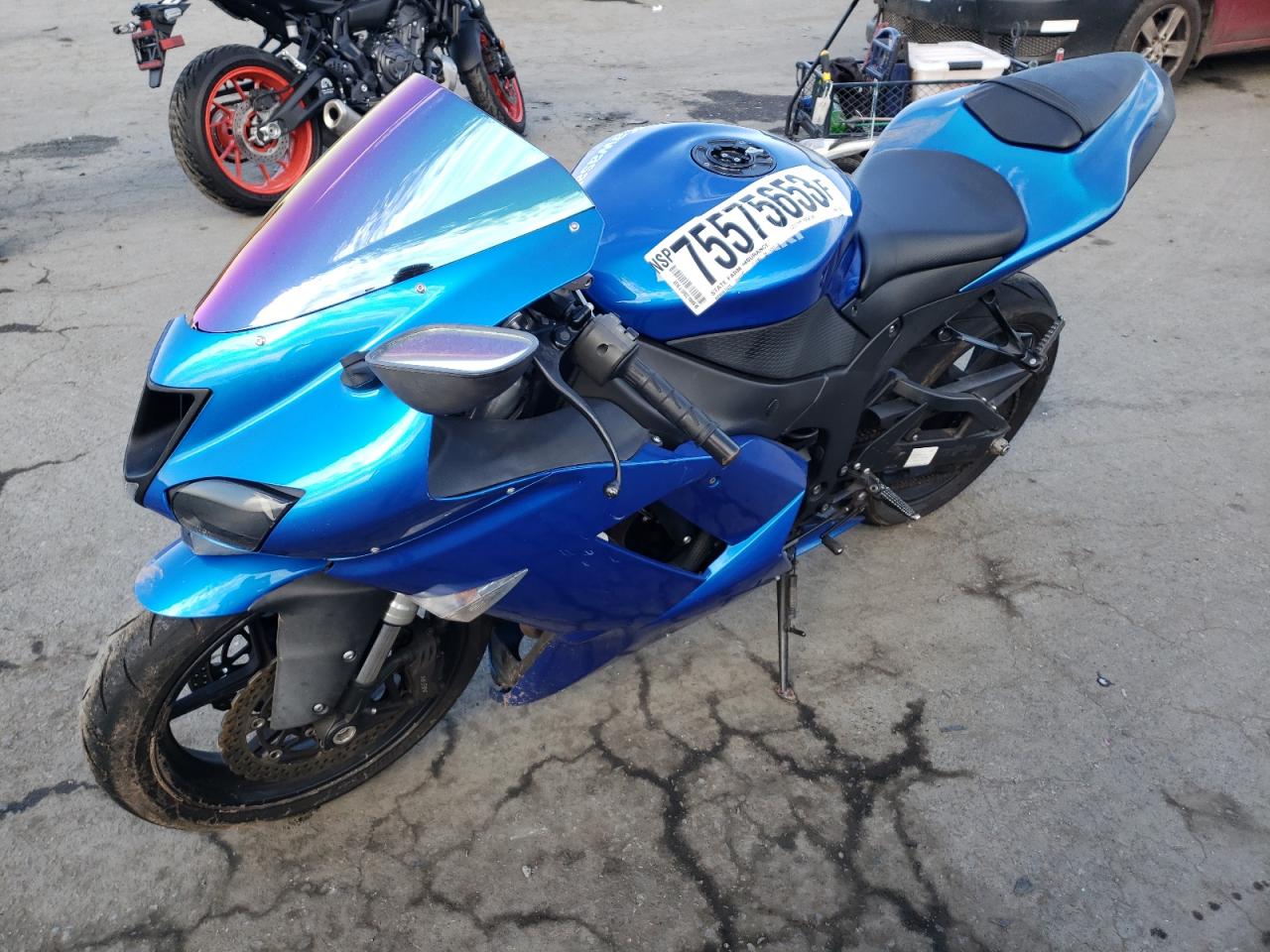 Image 2 of 2008 KAWASAKI ZX600 P 2008 with VIN JKAZX4P108A039731