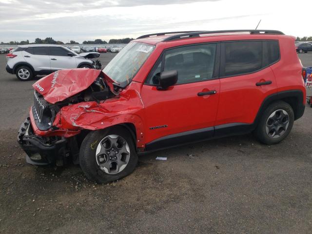 Image 1 of 2017 JEEP RENEGADE SPORT 2017 with VIN ZACCJAAB8HPF06603
