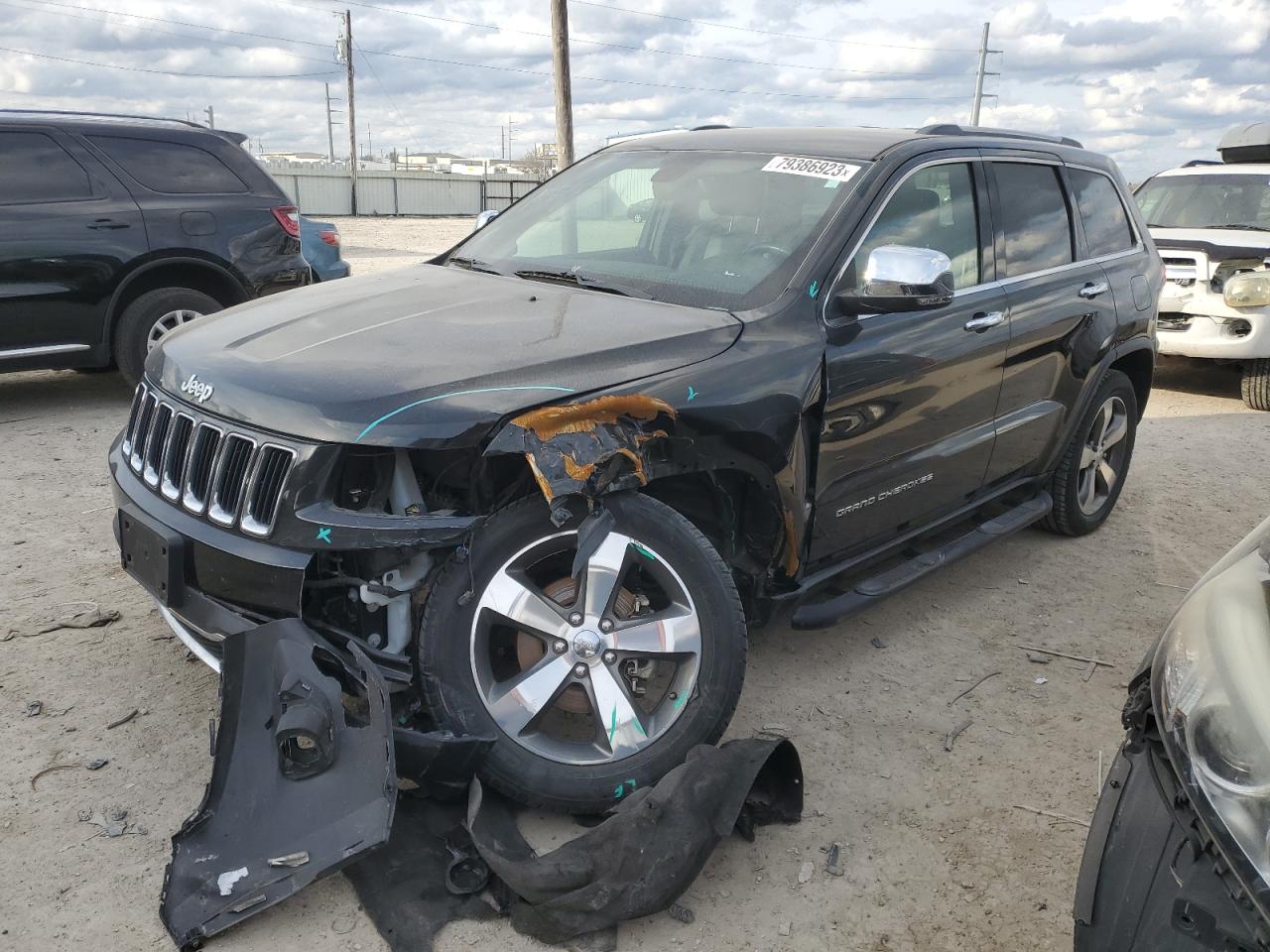 Image 1 of 2016 JEEP GRAND CHEROKEE LIMITED 2016 with VIN 1C4RJEBG6GC382314