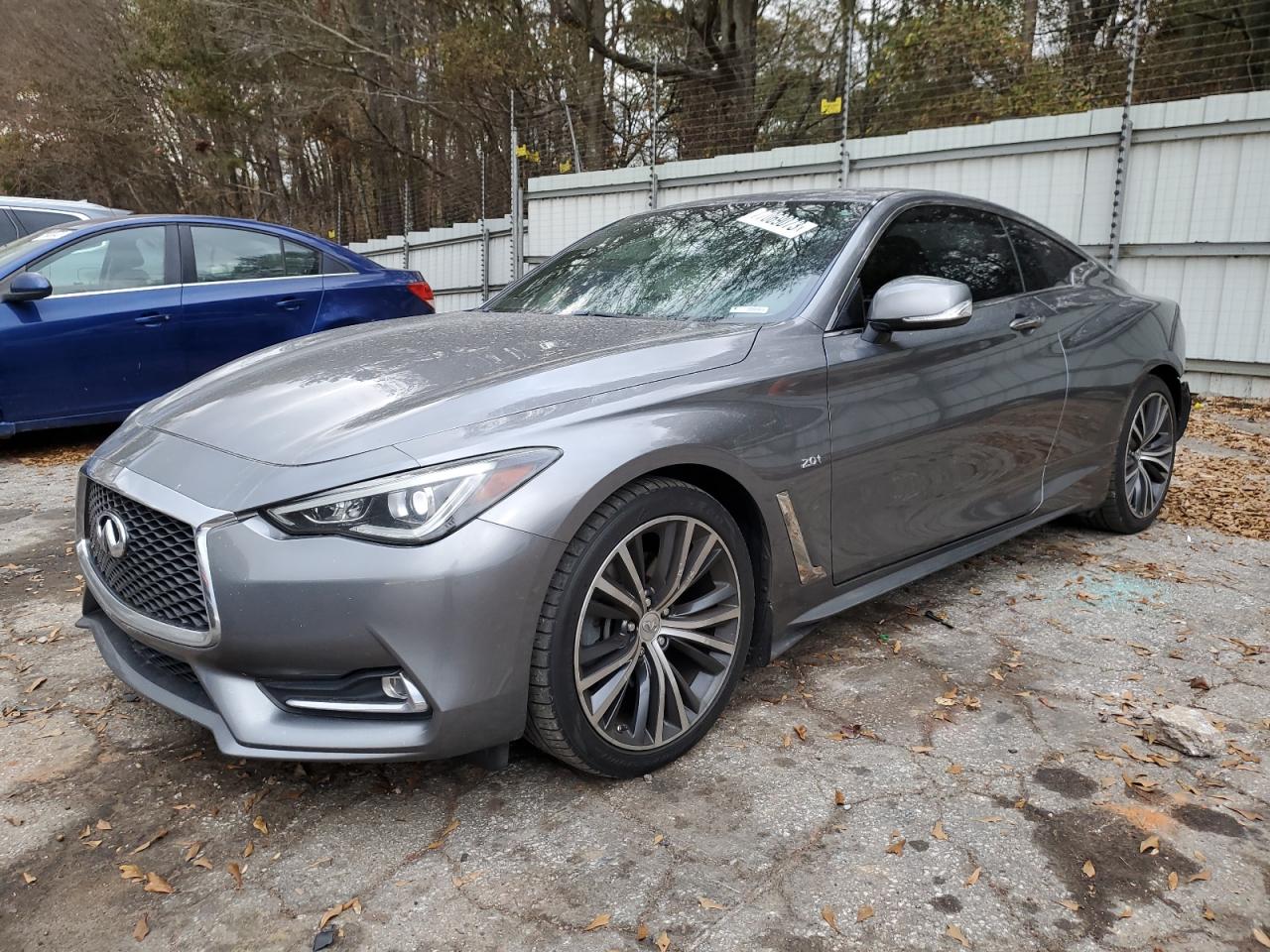 Image 1 of 2017 INFINITI Q60 BASE 2017 with VIN JN1CV7EK4HM111272