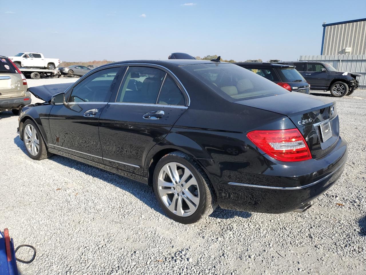 Image 2 of 2013 MERCEDES-BENZ C 250 2013 with VIN WDDGF4HB6DA791232