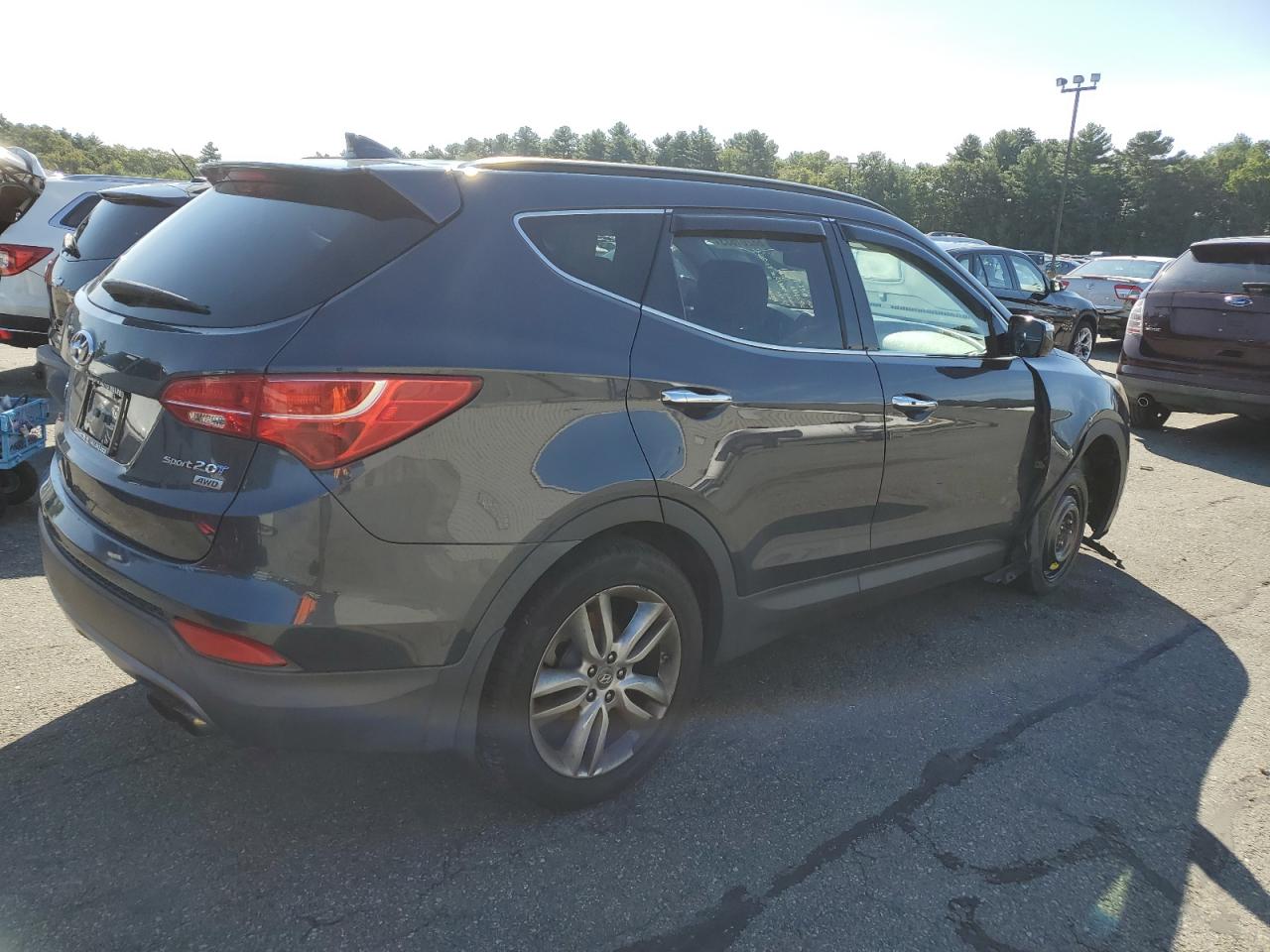Image 3 of 2013 HYUNDAI SANTA FE SPORT  2013 with VIN 5XYZUDLA6DG026772