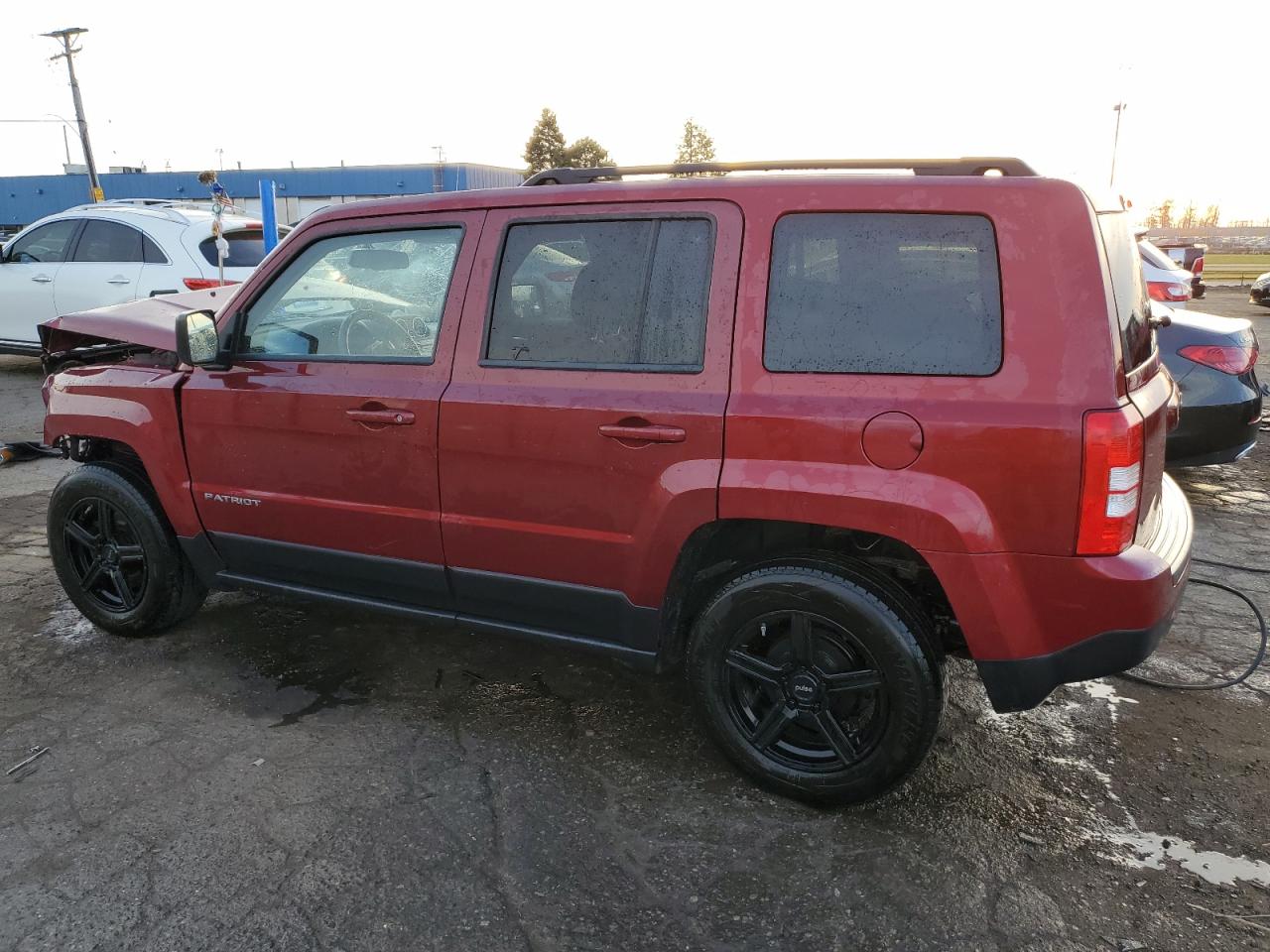 Image 2 of 2017 JEEP PATRIOT SPORT 2017 with VIN 1C4NJPBA9HD146225