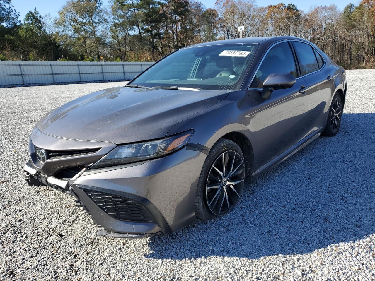 Изображение 1 2021 TOYOTA CAMRY SE 2021 с VIN 4T1G11AK2MU595753