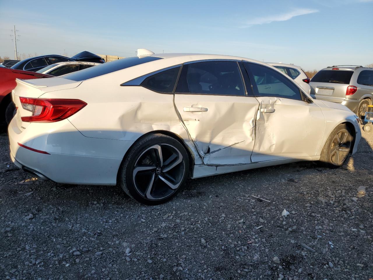 Image 3 of 2020 HONDA ACCORD SPORT 2020 with VIN 1HGCV1F35LA056912