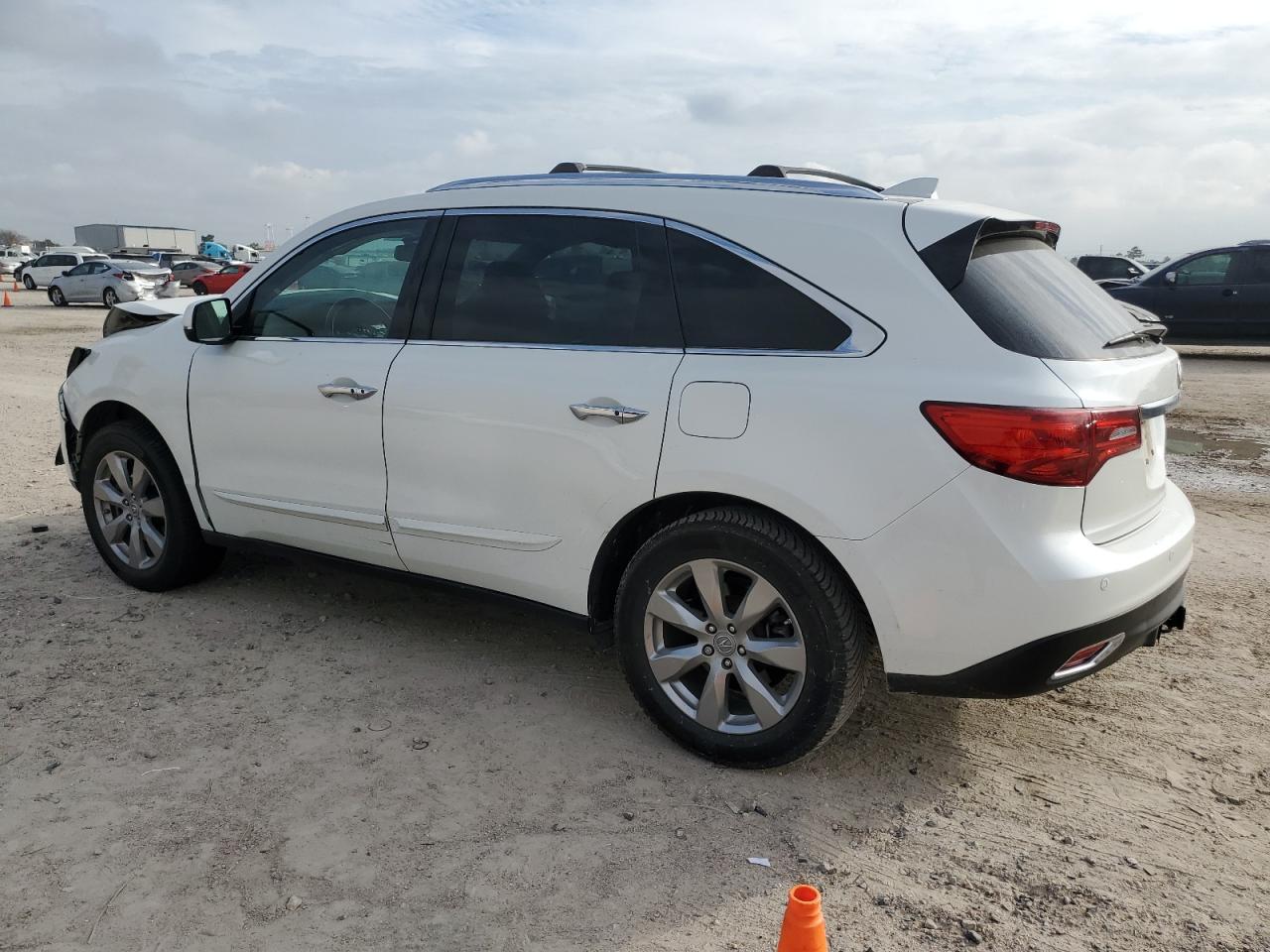 Image 2 of 2014 ACURA MDX ADVANCE 2014 with VIN 5FRYD4H86EB048747