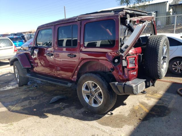 Image 2 of 2021 JEEP WRANGLER UNLIMITED SAHARA 2021 with VIN 1C4HJXEG4MW552358