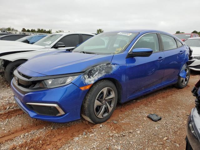 Image 1 of 2020 HONDA CIVIC LX 2020 with VIN 19XFC2F66LE000640