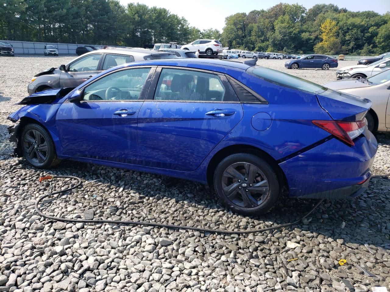 Image 2 of 2021 HYUNDAI ELANTRA SEL 2021 with VIN 5NPLM4AG4MH041907