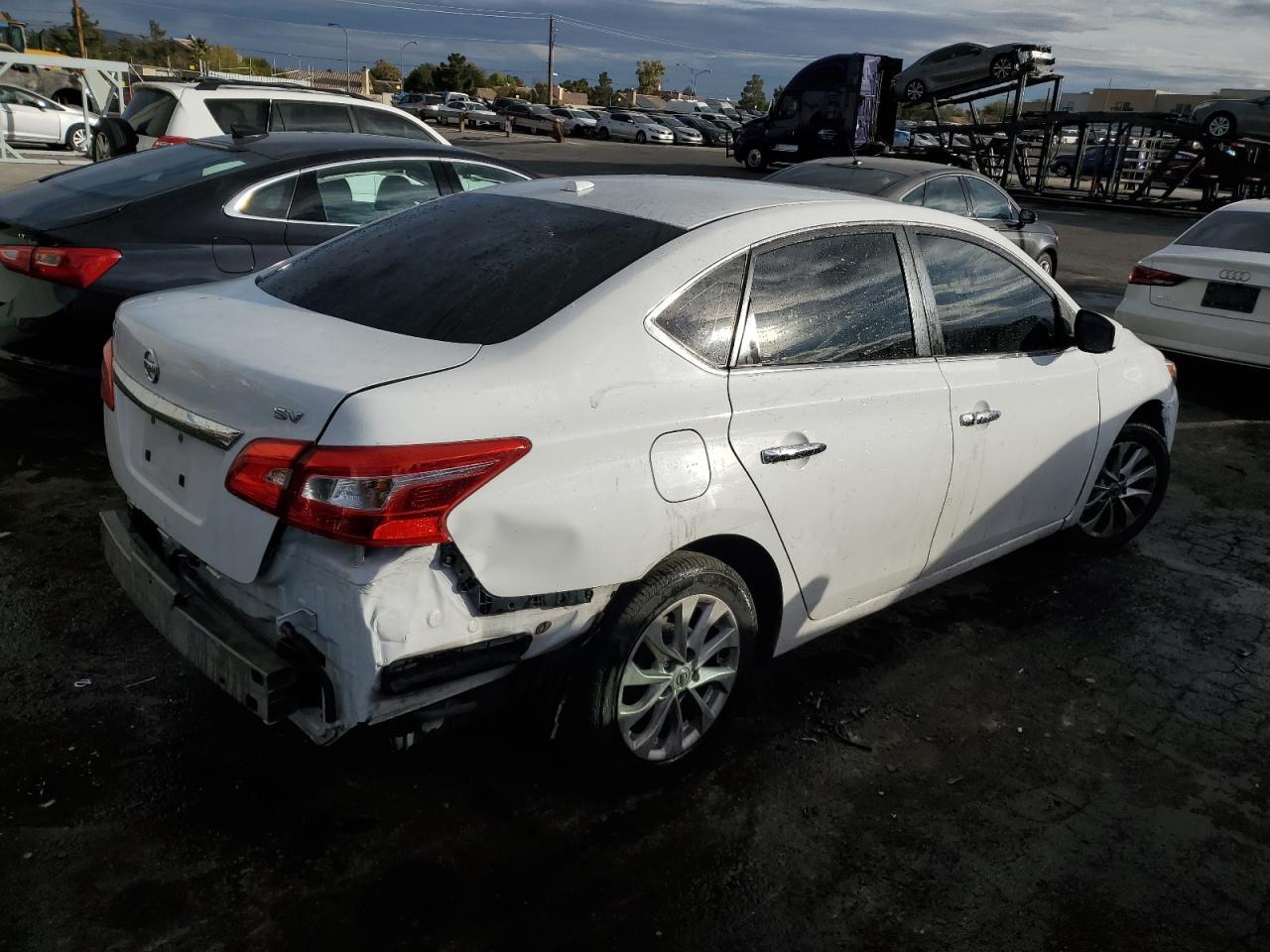 Image 3 of 2018 NISSAN SENTRA S 2018 with VIN 3N1AB7AP2JY255889