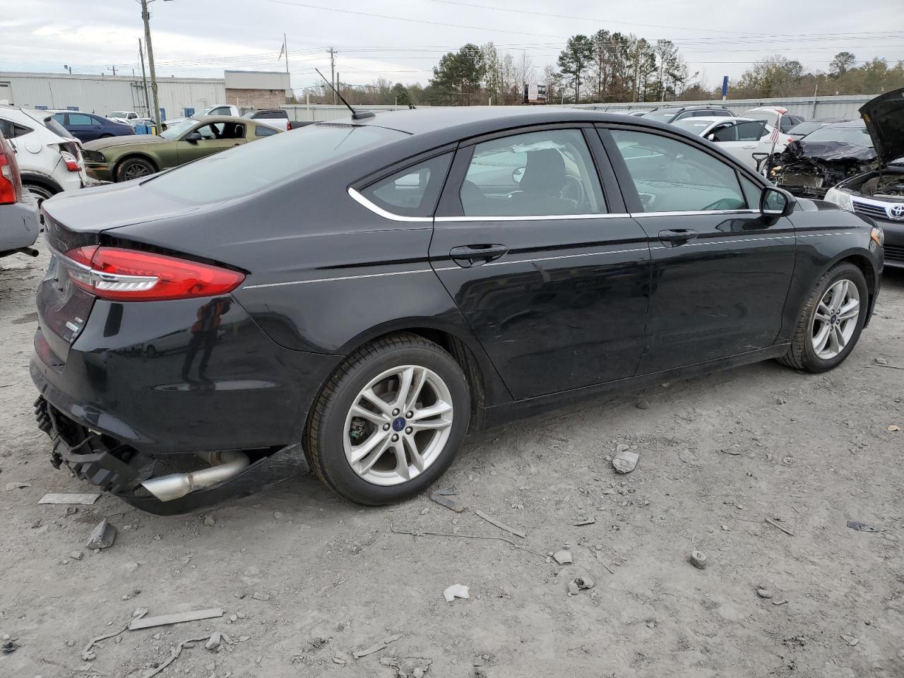 Изображение 3 2018 FORD FUSION SE 2018 с VIN 3FA6P0HDXJR184271