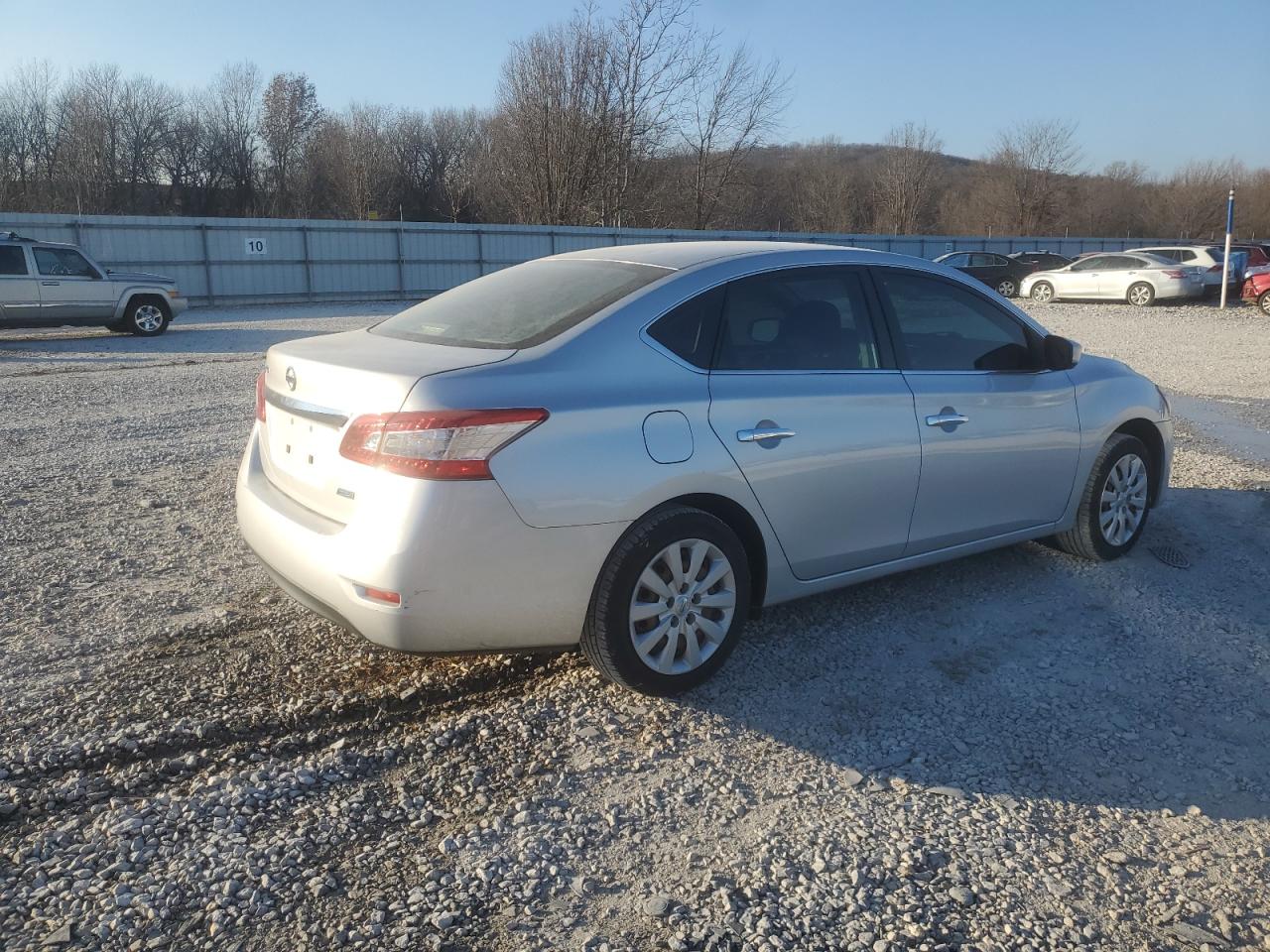 Image 3 of 2014 NISSAN SENTRA S 2014 with VIN 3N1AB7AP6EY201405