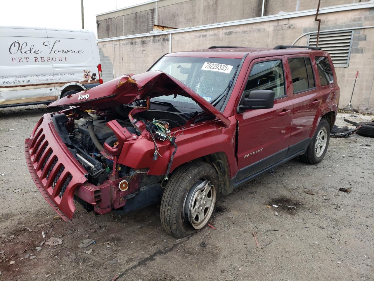Изображение 1 2015 JEEP PATRIOT SPORT 2015 с VIN 1C4NJRBB1FD268790