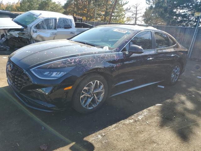 Image 1 of 2022 HYUNDAI SONATA SEL 2022 with VIN KMHL14JA9NA207007