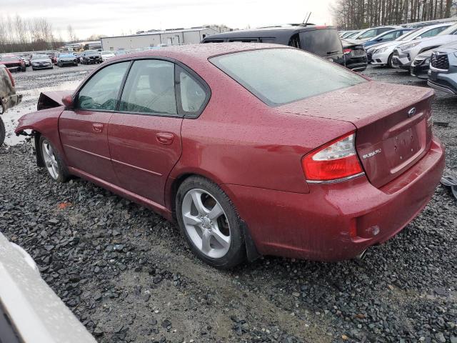 Image 2 of 2009 SUBARU LEGACY 2.5I LIMITED 2009 with VIN 4S3BL626097224877