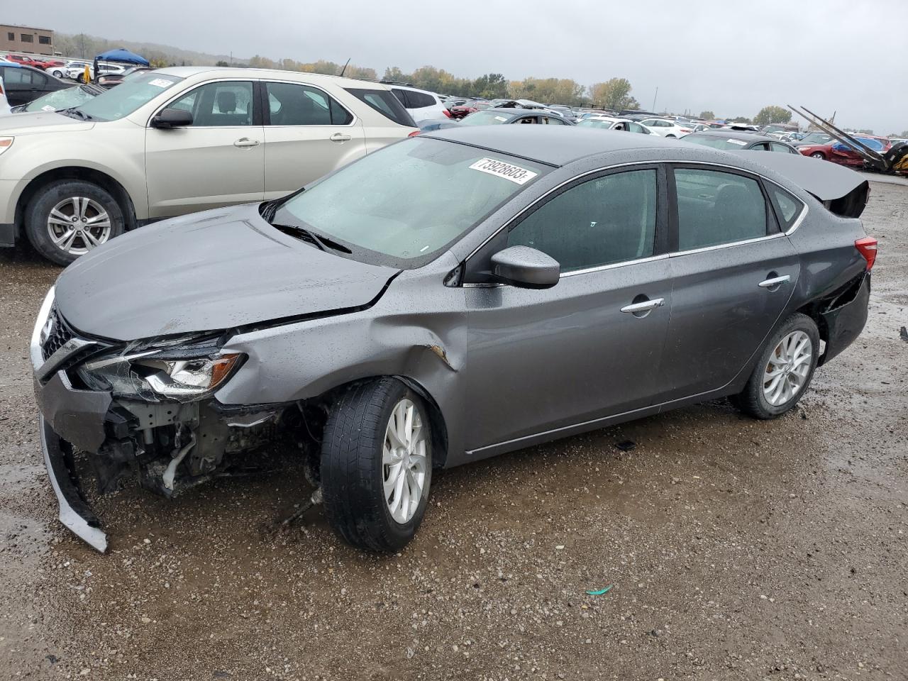 Изображение 1 2018 NISSAN SENTRA S 2018 с VIN 3N1AB7AP1JL627218