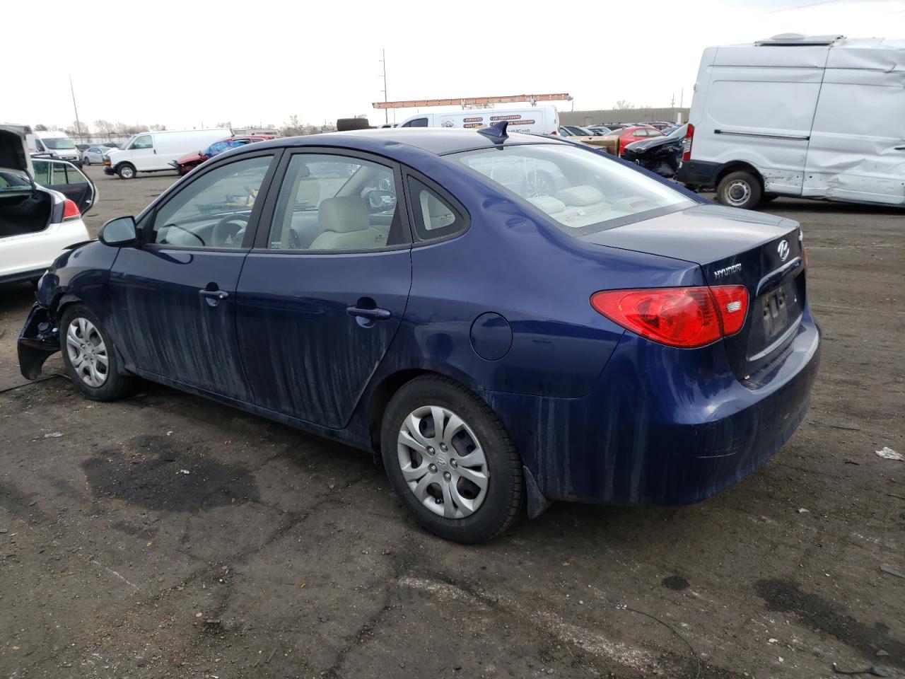 Image 2 of 2009 HYUNDAI ELANTRA GLS 2009 with VIN KMHDU46D39U789091
