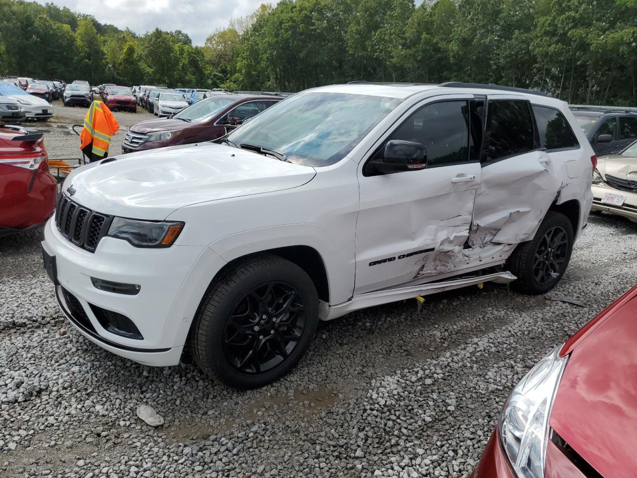 Obraz 1 z 2021 JEEP GRAND CHEROKEE LIMITED 2021 z VIN 1C4RJFBG2MC726996