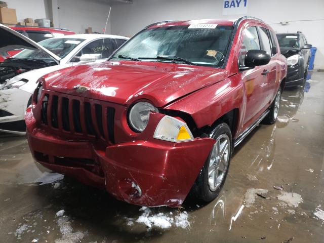 Изображение 2 2007 JEEP COMPASS  2007 с VIN 1J8FT47W57D256245