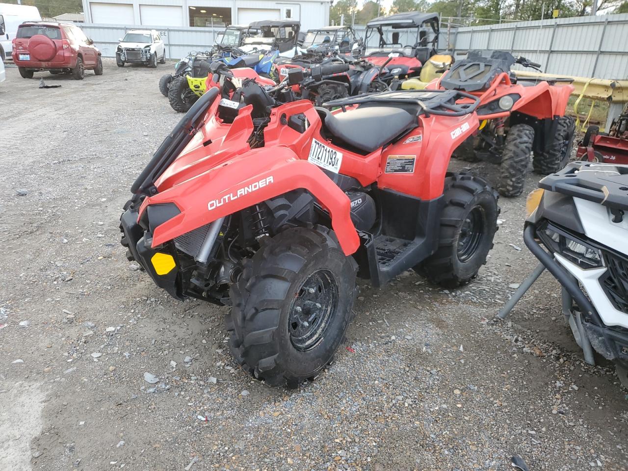 Image 2 of 2023 CAN-AM OUTLANDER 570 2023 with VIN 3JBLGAT48PJ001602