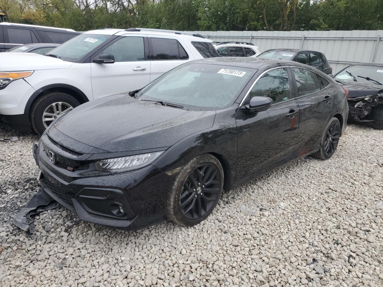 Image 1 of 2020 HONDA CIVIC SI 2020 with VIN 2HGFC1E50LH707662